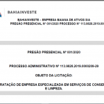 CONSERVAÇÃO E LIMPEZA